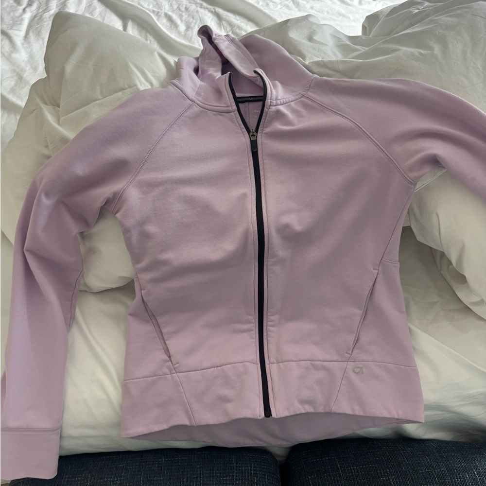 GAP Lavender Full-Zip Bomber Jacket